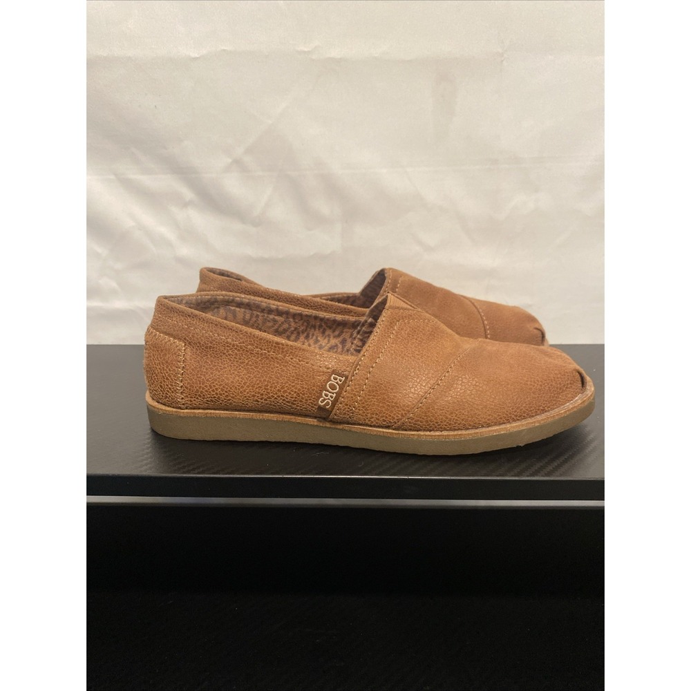 Skechers BOBs Canvas Slip-On Shoes With Memory Foam‎ Size  6